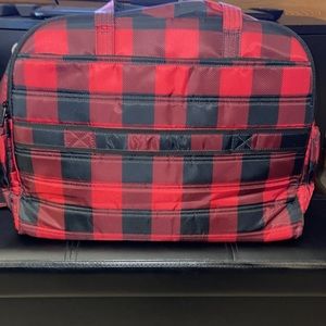 LUGLIFE Buffalo Check Red STEAMBOAT…NWOT!❤️🖤✔️❤️🖤